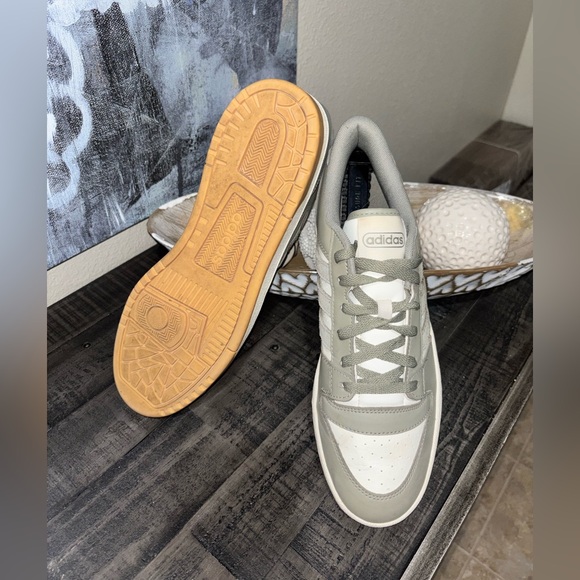 Adidas Break Start in Silver Pebble / Chalk White Mens SZ 11 - Picture 4 of 13